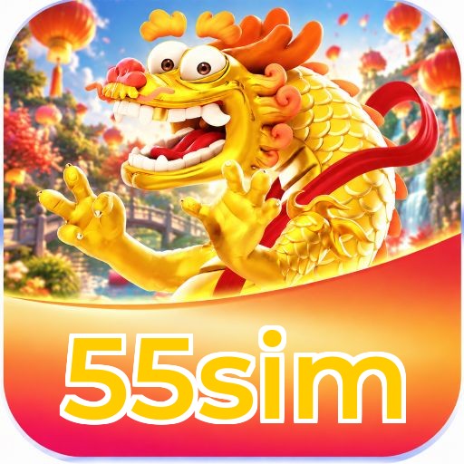 Logo 55sim Telegram Oficial