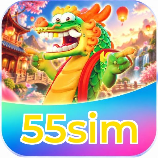 Logo 55sim Cassino Ao Vivo Brasil