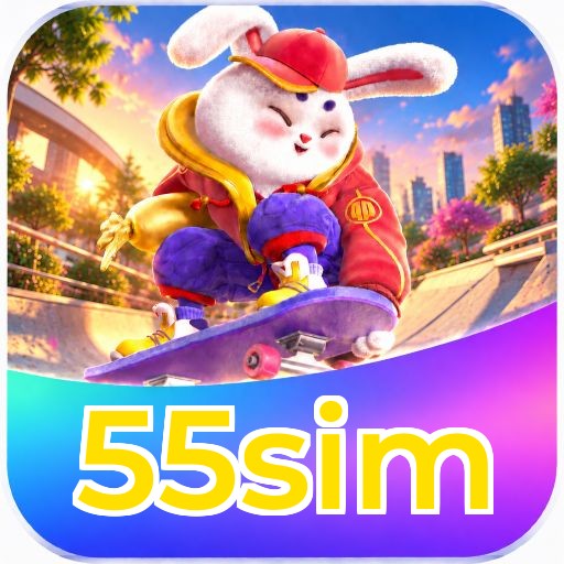 Logo 55sim Slots Premium Brasil