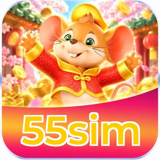 Logo 55sim Telegram Canal Oficial